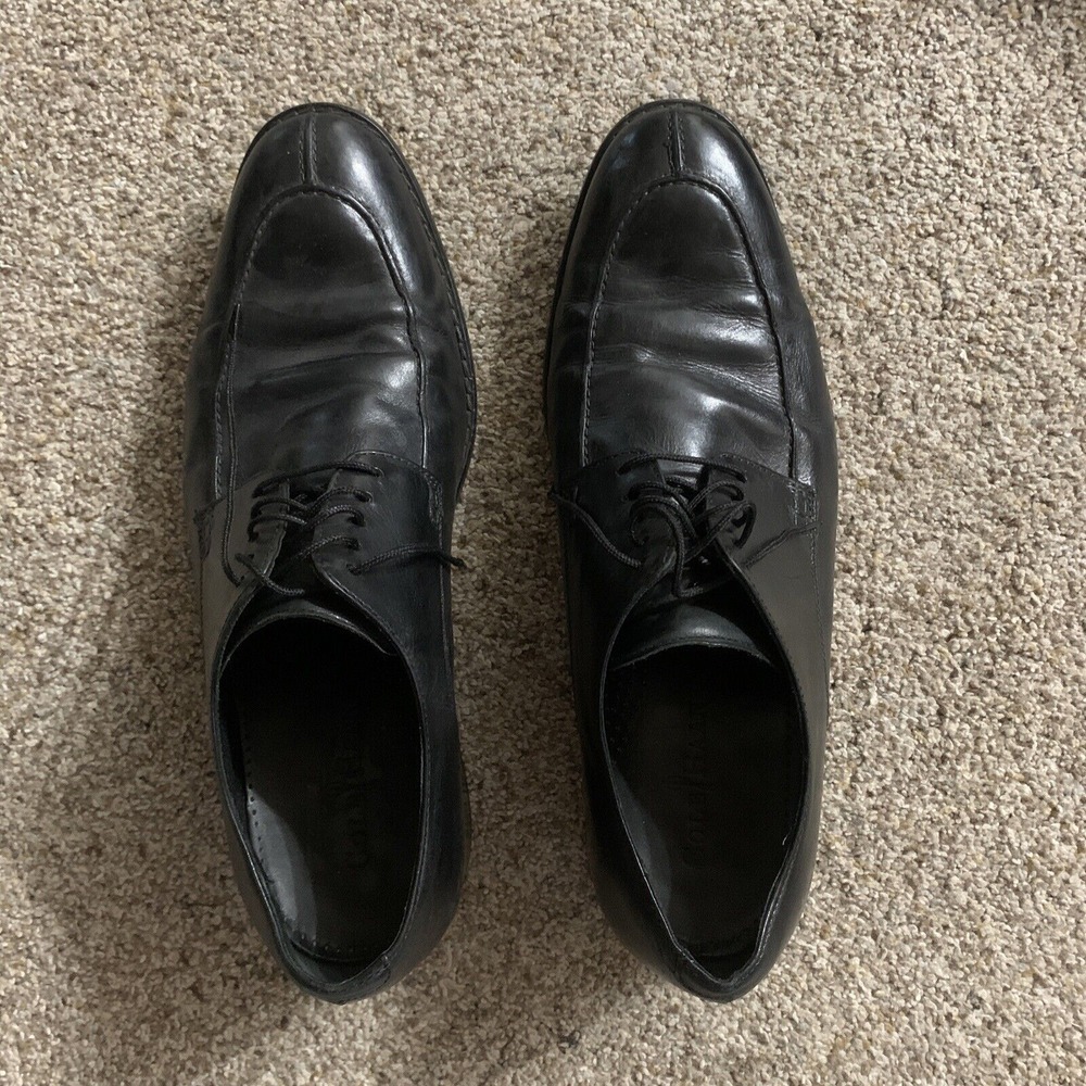 Cole Haan Colton Black Split Toe Lace-Up Casual Oxford C08188 Men's 11.5 M NICE
